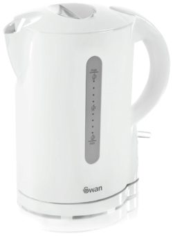 Swan - Kettle - 1 Litre Plastic - White.